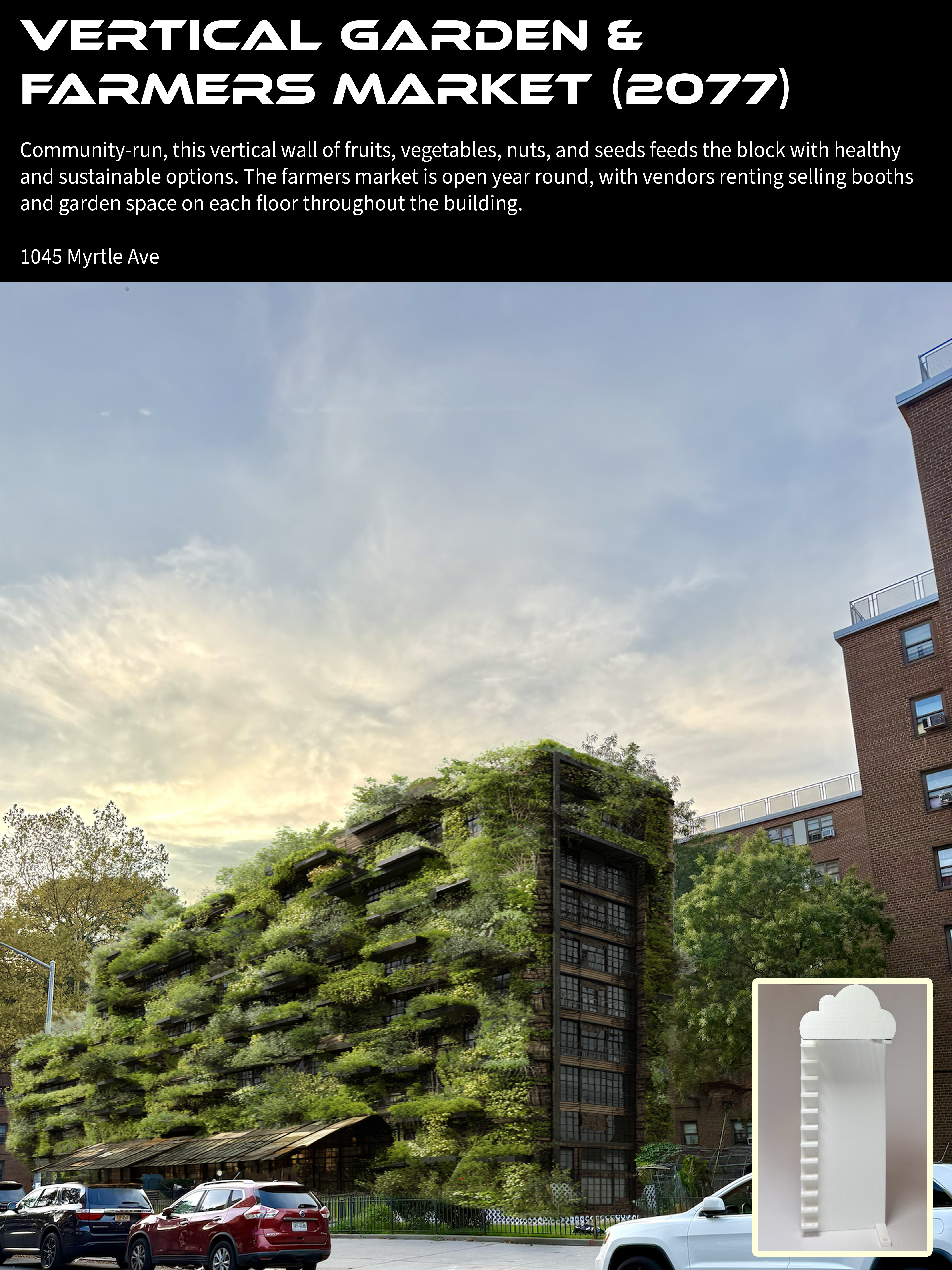 Vertical Garden & Farmers Market (2077)